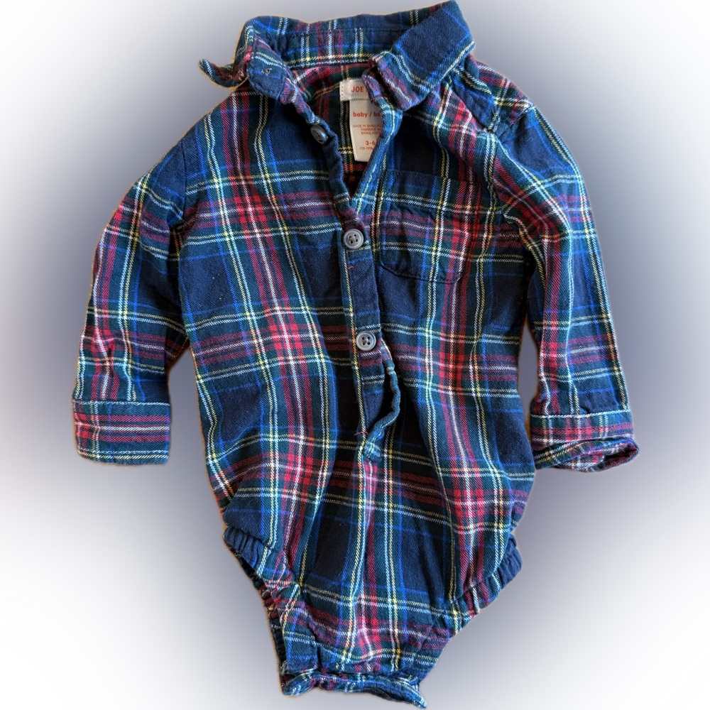 Plaid Kids Button-Down Shirt